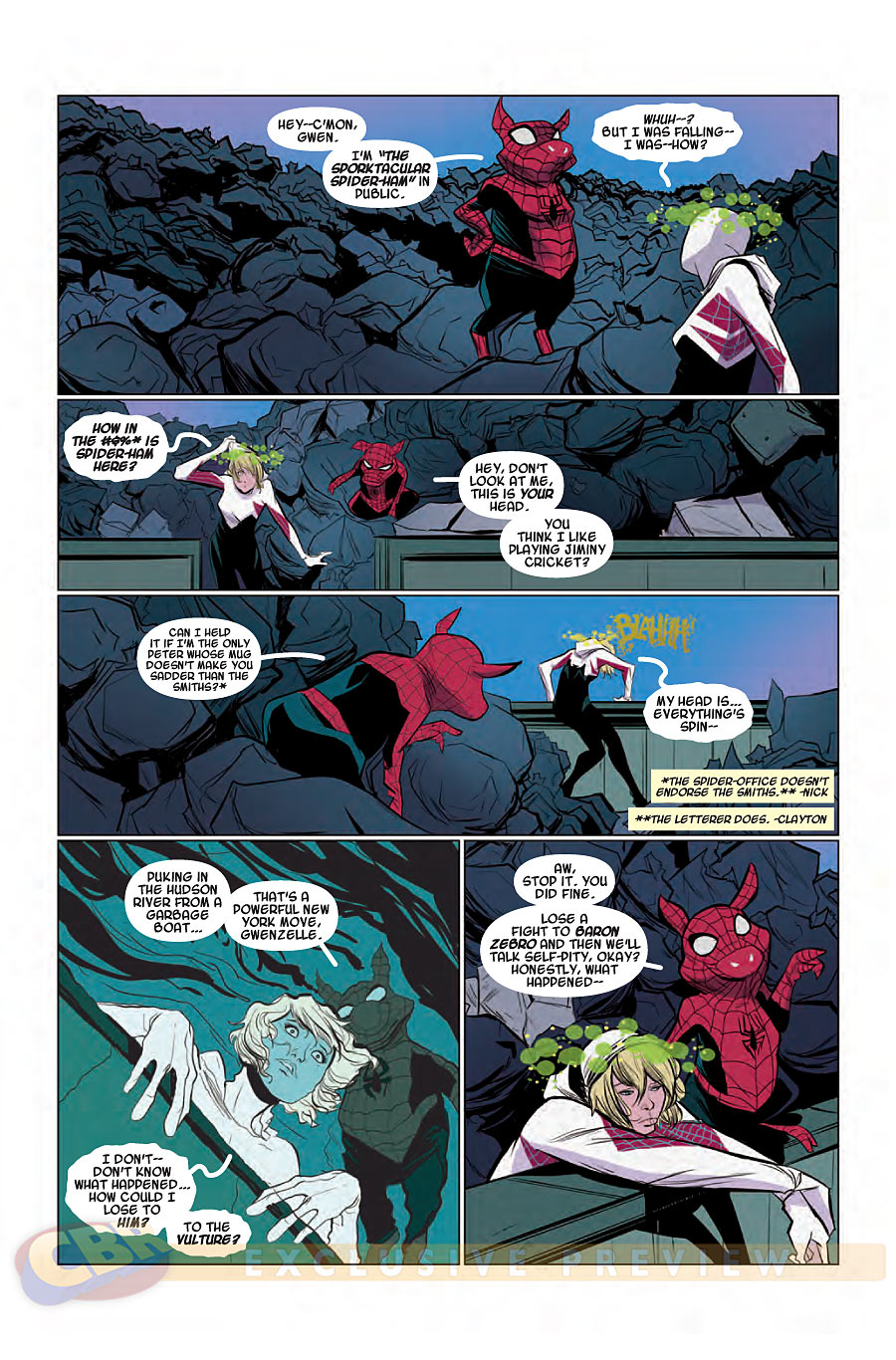 Spider Gwen 2 La Preview COMICSBLOG Fr