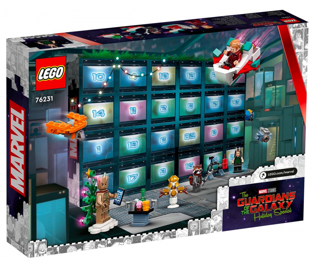 Un set Lego/Calendrier de l'Avent pour Guardians of the Galaxy Holiday  Special
