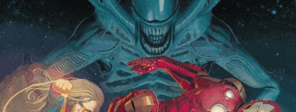 Hulk se frotte à un Alien dans un premier aperçu de Aliens vs Avengers #1