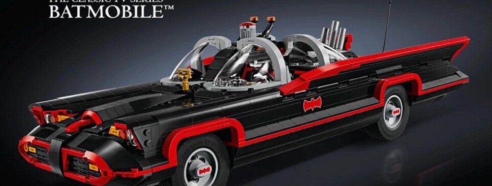 LEGO présente la nouvelle Batmobile d'Adam West (cette fois en version grand format)