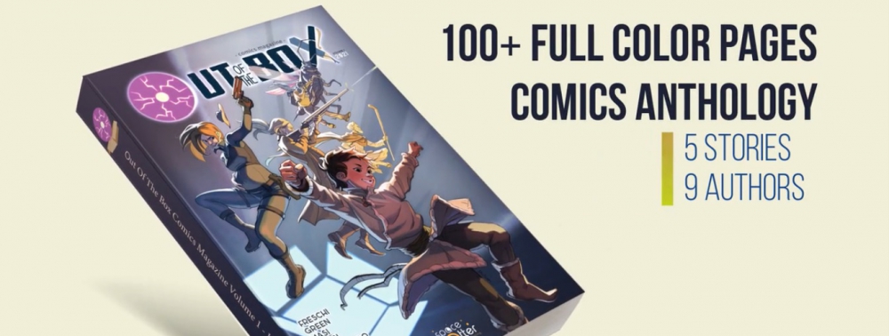 Out of the Box : un nouveau magazine de bande-dessinée se lance sur Kickstarter (avec une VF possible)